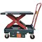 Pake Handling Tools DC Power Hydraulic Scissor Cart, 2200 Lb. Cap., 40'' x 20'', 18.9''-37.4'' Height PAKLT-ES100 - alternate 3